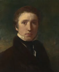 Auto-retrato aos 19 anos de idade, cerca de 1819.