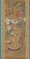 Flores e Peixinho Dourado, século XVIII.