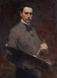 Autorretrato, c.1896 (óleo sobre tela)
