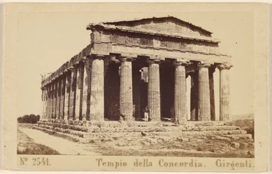 Templo da Concórdia. Girgenti.
