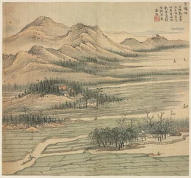 Lago Baoyang, 1500s.