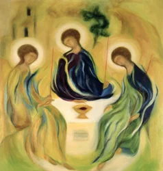 Interpretação do Ícone da Trindade de Rublev