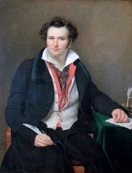 Retrato de Bernard Wolf, c1823