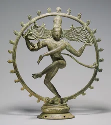 Shiva como Senhor da Dança (Nataraja), período Chola, século 10 a 11 (bronze)