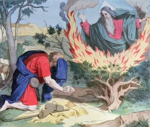 123 0832025 Moisés e a Sarça Ardente