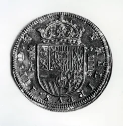 4 moedas Reales do reinado de Filipe III (prata)