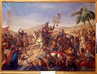 Batalha de Otumba em 7 de julho