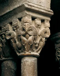 Capital de uma coluna, da Igreja de Santa Maria de l