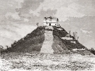 Chichen Itza, Yucatán, México: El Castillo também conhecido como o Templo de Kukulkan ou pirâmide Kukulkans