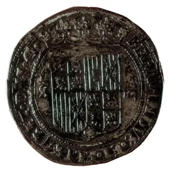 Moeda de 4 Reais Espanhóis de Castela