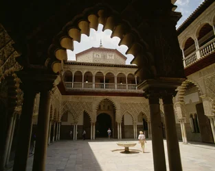 Pátio em Alcazar Real