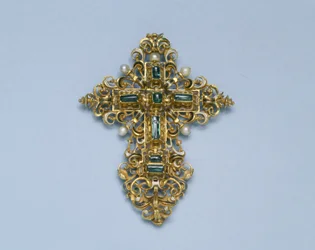 Pendente de uma Cruz, 1550-1600