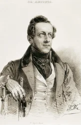 Retrato de Angel de Saavedra e Ramirez Baquedano, duc de Rivas
