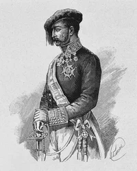 Retrato do Carlist General Tomas Zumalacarregui (1788-1835)