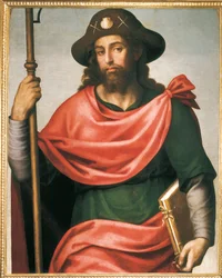 Portrait of St James of Compostela