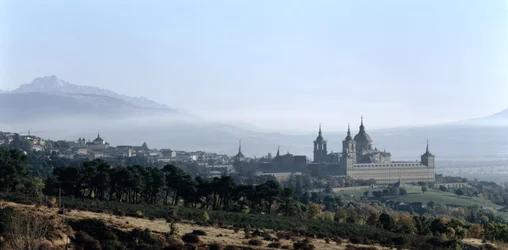 Vista do Mosteiro de San Lorenzo de El Escorial