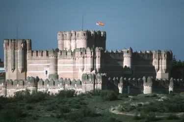 Vista do castelo, construído c.1453