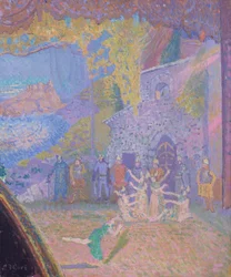 A dança do espírito da Irlanda, Alhambra Music Hall, 1910