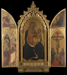 A Crucificação com a Virgem Anunciada