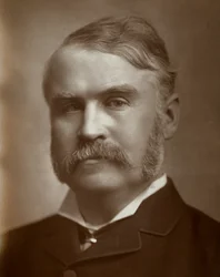 William Schwenck Gilbert , artista britânico, libretista, dramaturgo e escritor de 1883