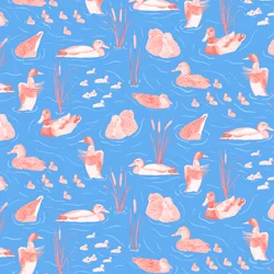 Padrão do lago dos patos, 2022 (lápis de grafite e digital)