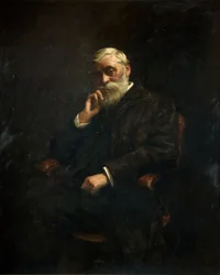 Retrato do vereador G J Johnson 1826-1912, 1895.