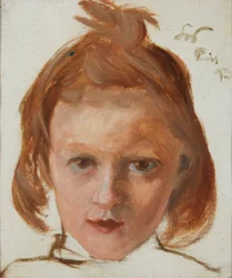 Cabeça de menina