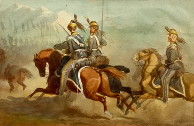 Cavalaria, Ilustração de Stanislao Grimaldi del Poggetto