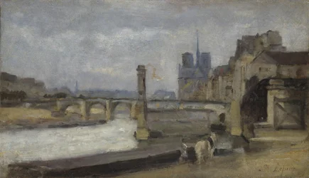 A Pont de la Tournelle, Paris, 1862-1864