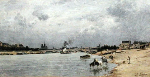 Ponte Austerlitz, Paris (óleo sobre tela)