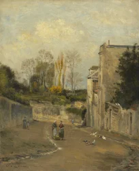 Montmartre, rue Cortot, c.1872-76