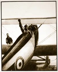 Chocks away, ilustração de 