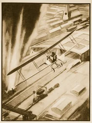 Heroísmo: Rhodes Moorhouse recebe a V.C., ilustração de 