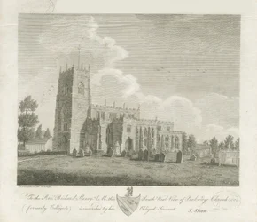 Penkridge Church: engraving, nd [final do século 18] (impressão)