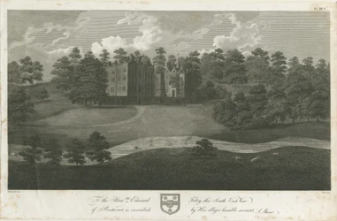 Prestwood Hall: gravura, nd [1762-1802]