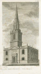 Wolverhampton - Igreja de São João: gravura, sd [c 1798]