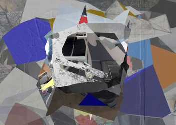 Geometria fragmentada abstrata