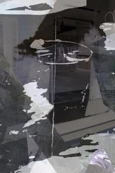 Reflexão urbana abstrata