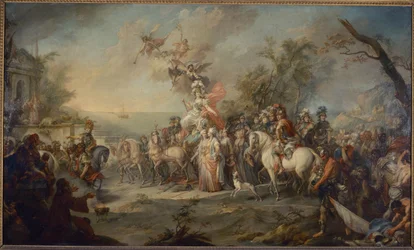 Alegoria da vitória de Catarina, a Grande, sobre os turcos e os tártaros