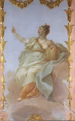 Musa Euterpe, início da década de 1770.
