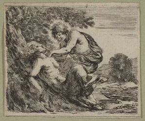 Apolo e Marsyas, 1644.