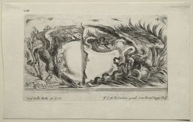 Coleção de Vários Caprichos e Novos Desenhos de Cartuchos e Ornamentos: Nº 14