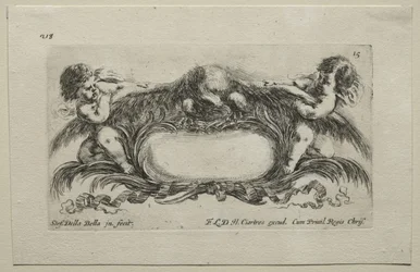 Coleção de Vários Caprichos e Novos Desenhos de Cartuchos e Ornamentos: Nº 15
