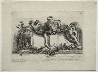 Coleção de Vários Caprichos e Novos Desenhos de Cartuchos e Ornamentos: Nº 18