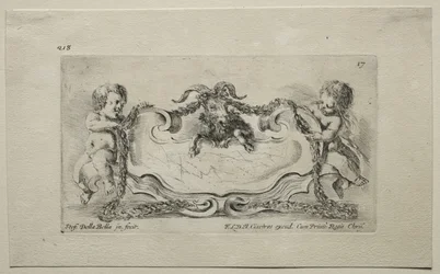 Coleção de Vários Caprichos e Novos Desenhos de Cartuchos e Ornamentos: Nº 17