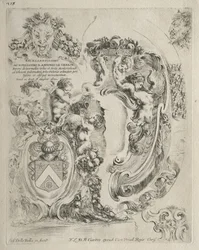 Coleção de Vários Caprichos e Novos Desenhos de Cartuchos e Ornamentos: Nº 2, Página Dedicatória