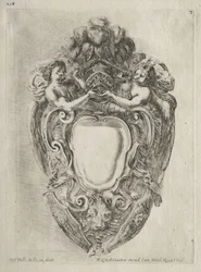 Coleção de Vários Caprichos e Novos Desenhos de Cartuchos e Ornamentos: No. 3