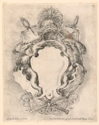 Escudo, nº. 4 de "Coleção de vários caprichos e nove invenções de pastas e enfeites"