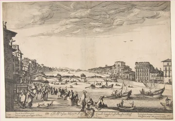 Jogo da ponte, Pisa, 1634.
