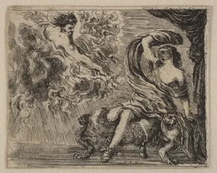 Júpiter e Semele, de Game of Mythology Jeu de la Mythologie, 1644.